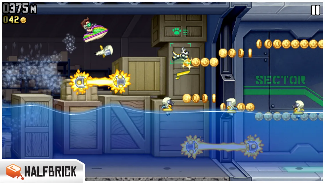 Jetpack Joyride, screenshot 2